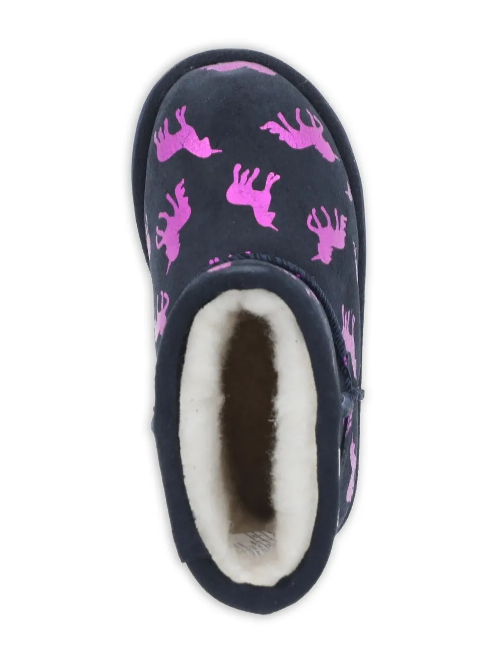 Emu Kids Rainbow Unicorn slip-on boots Blue