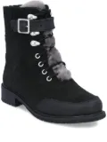 EMU AUSTRALIA buckle-fastening lace-up combat boots - Black