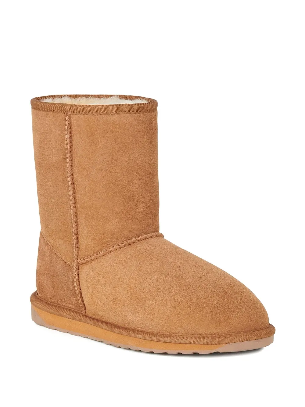 Emu Australia Suede Ankle Boots In Neutral