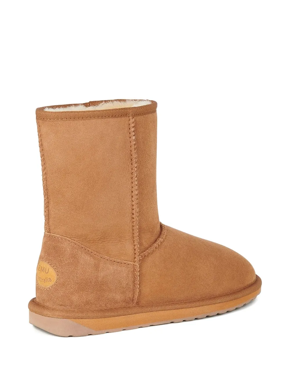 Emu Australia Suede Ankle Boots In Neutral