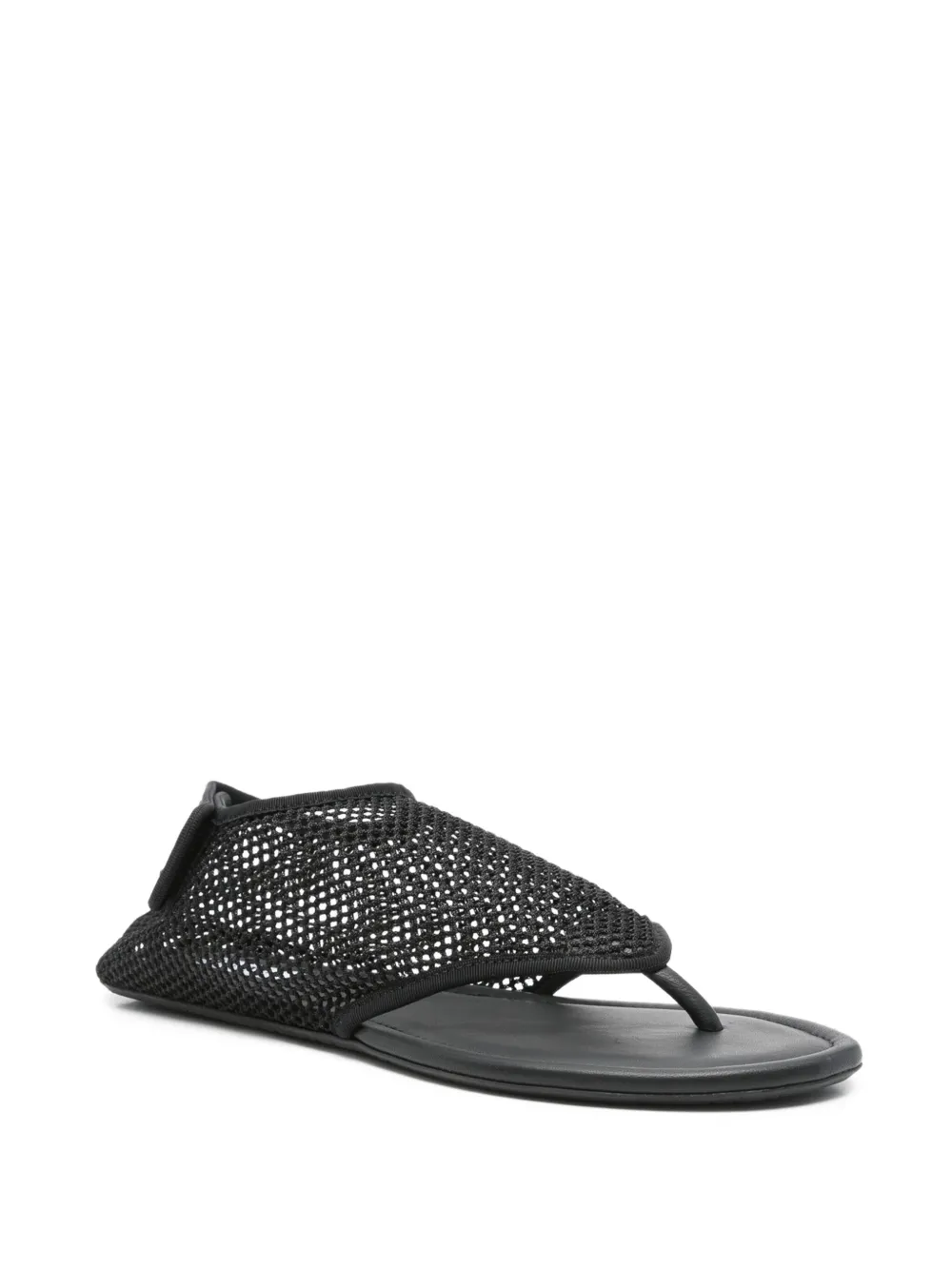 Alaïa leather flat sandals | Flat Sandals | Image 2