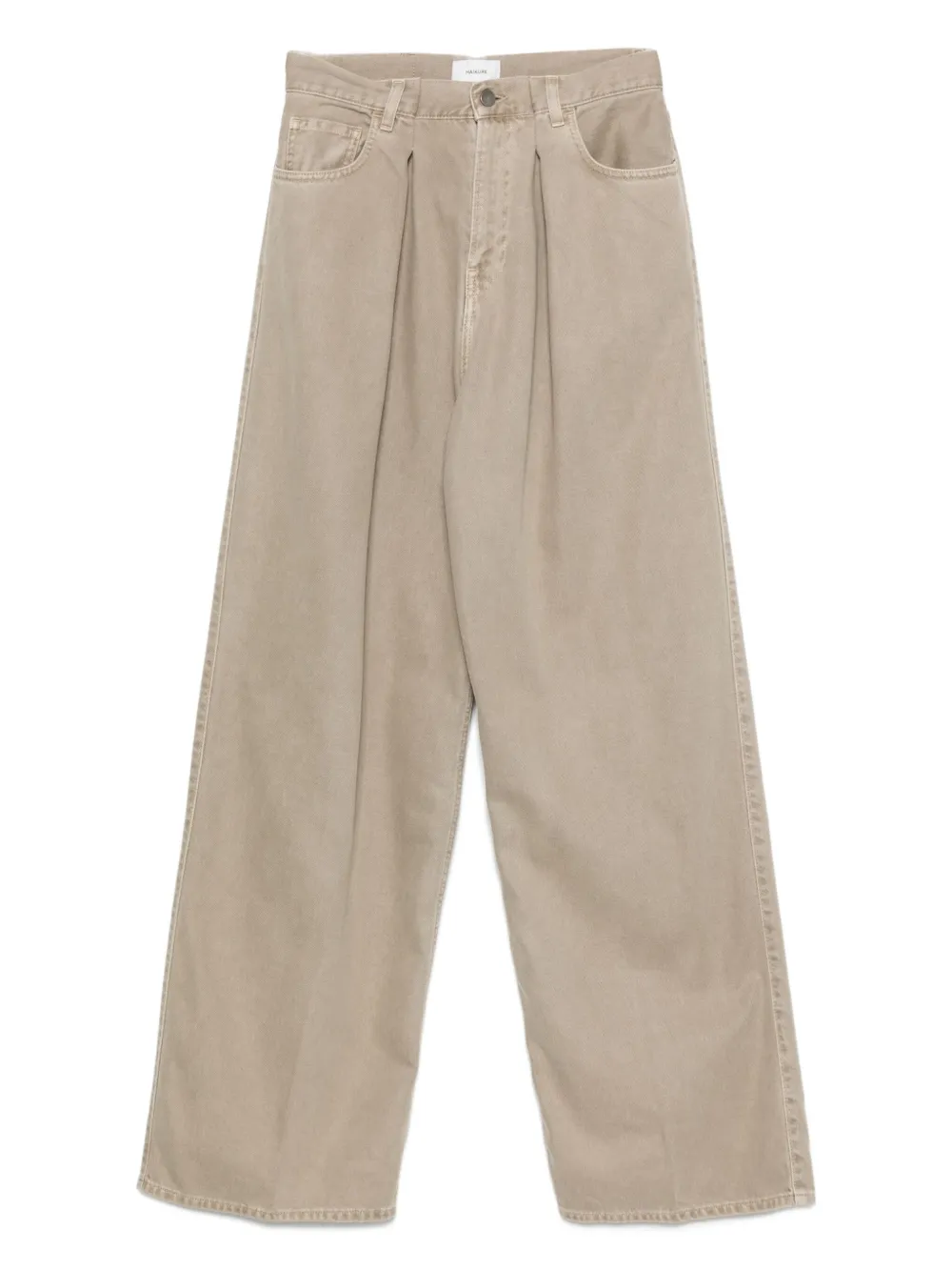 Haikure pleated jeans | Neutrals | Image 1