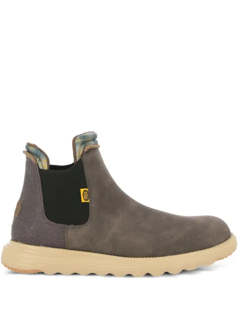 Hey Dude elastic-panelled chelsea boots