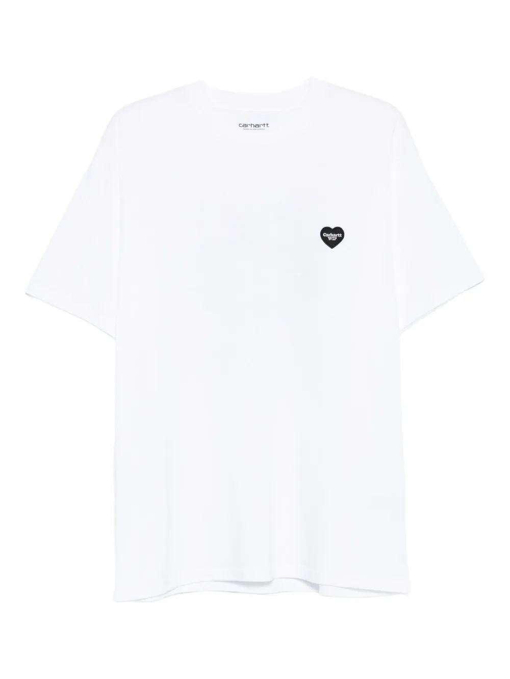 Carhartt WIP S S Heart II Hartt cotton T-shirt Wit