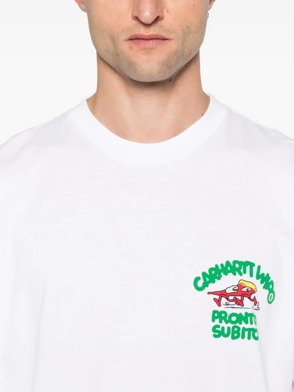 Carhartt WIP Pronto T-shirt met grafische print Wit