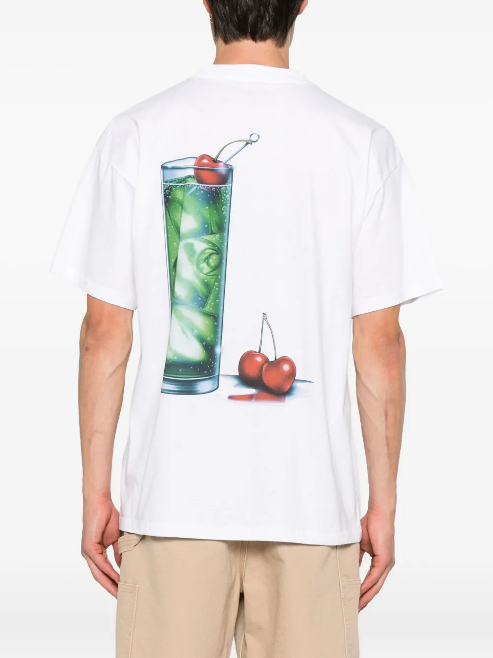 Carhartt WIP S S Jake Garcia cotton T-shirt Wit