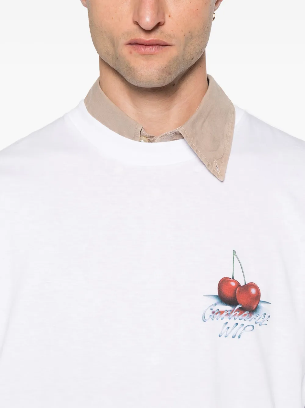 Carhartt WIP S S Jake Garcia cotton T-shirt Wit