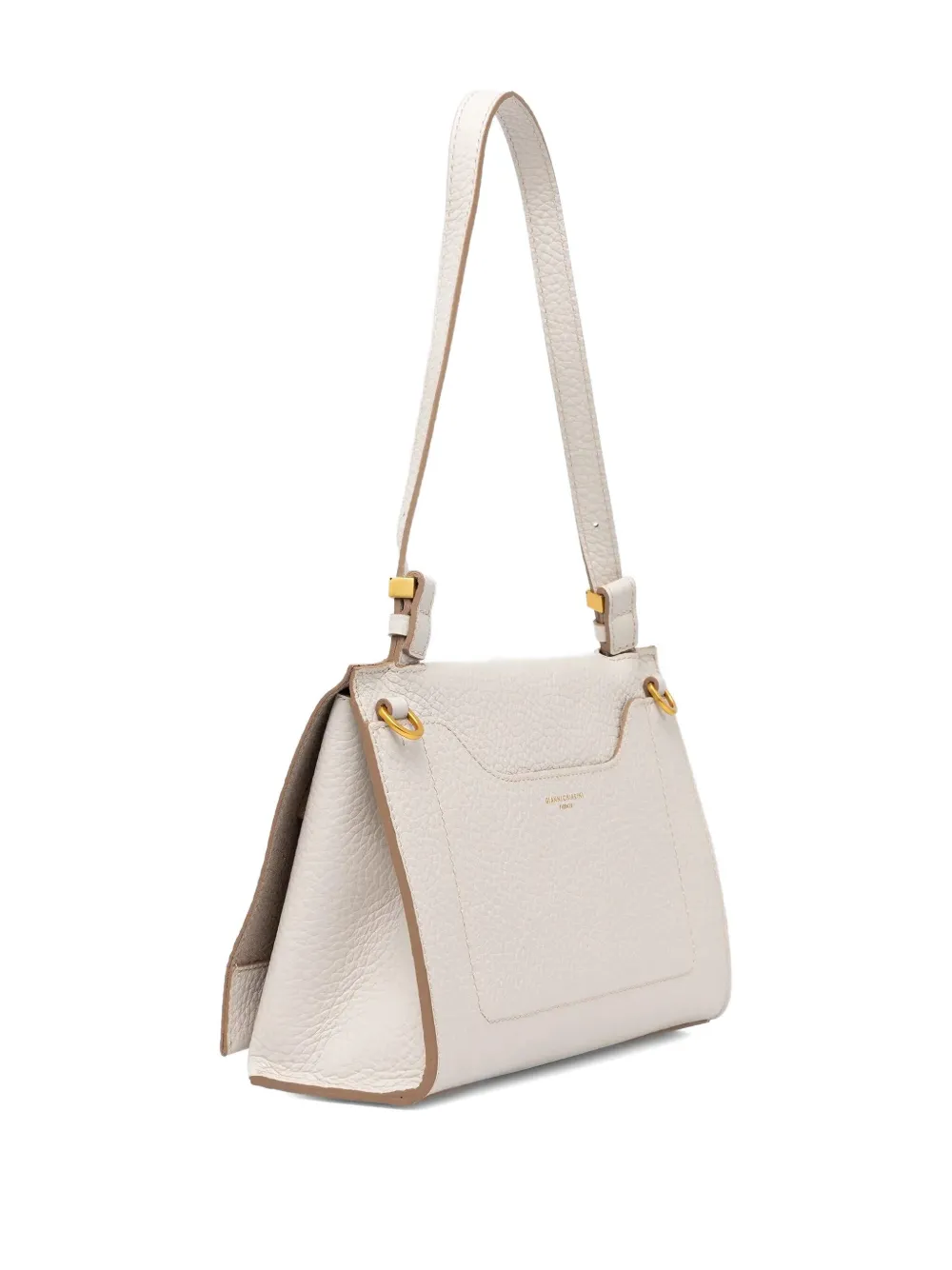 GIANNI CHIARINI Nicle leather shoulder bag - Wit