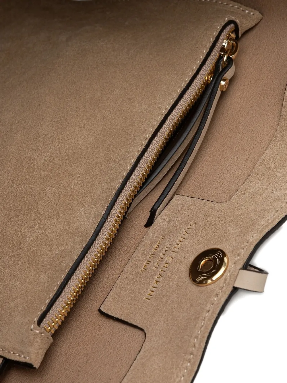 GIANNI CHIARINI Vanessa bucket-tas Beige