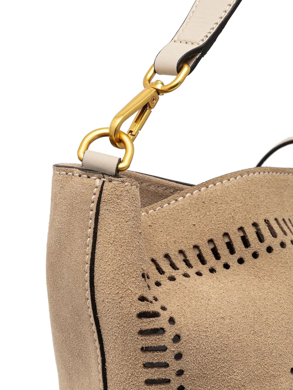 GIANNI CHIARINI Vanessa bucket-tas Beige