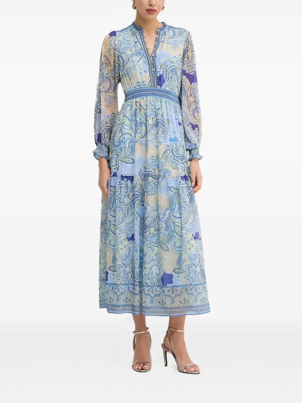 Hale Bob printed button-front midi dress | Day Dresses | Image 2
