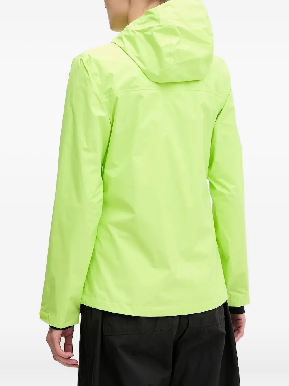 Helly Hansen Hooded Shell Jacket In Green
