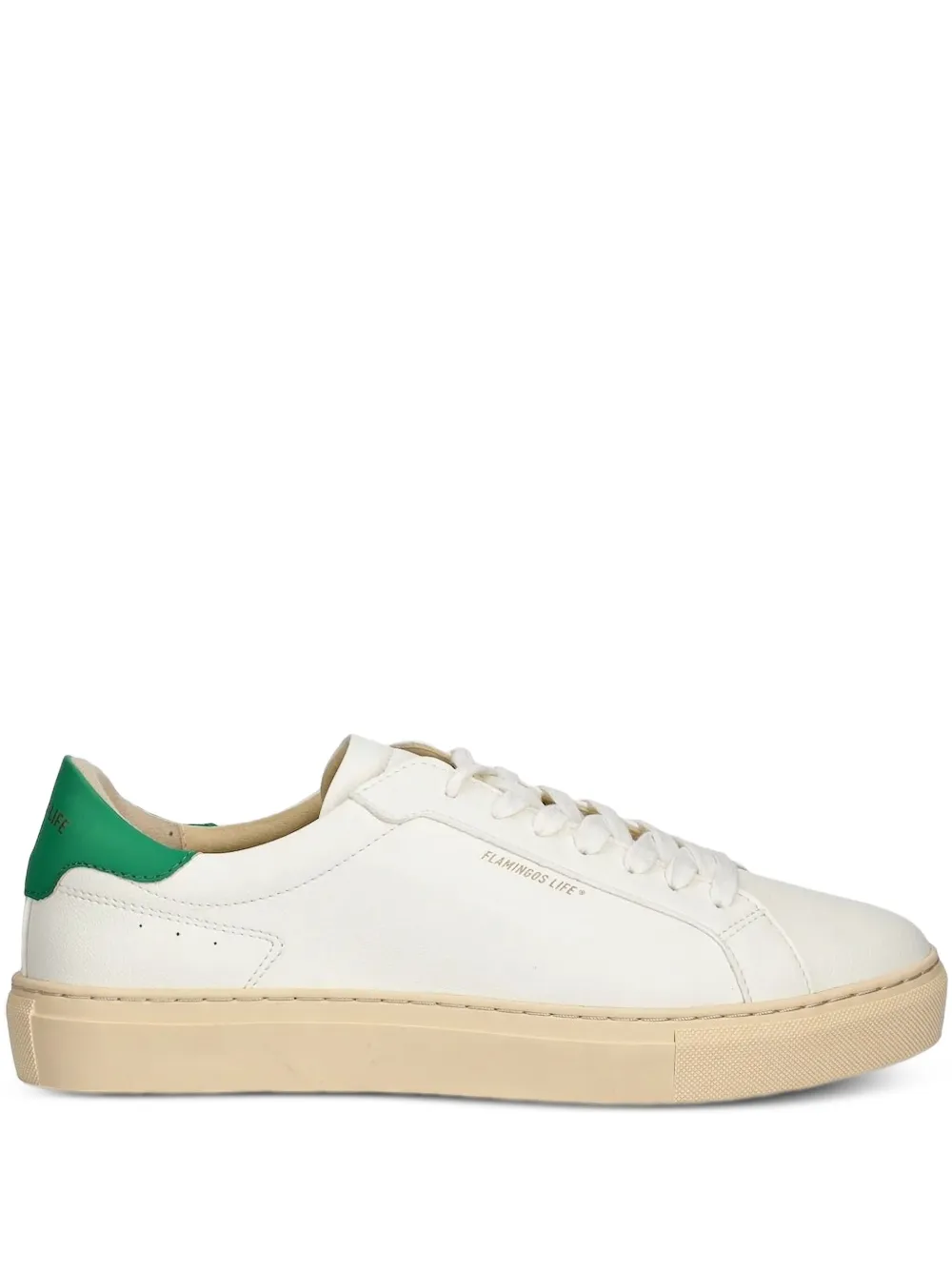 Flamingos leather-panelled sneakers | White | Image 1