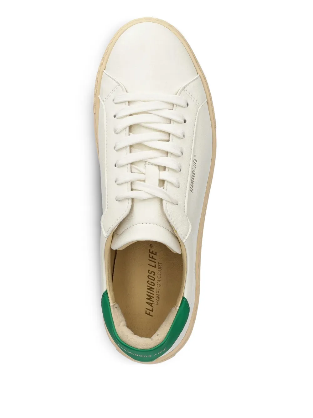 Flamingos Leather-panelled Sneakers In White