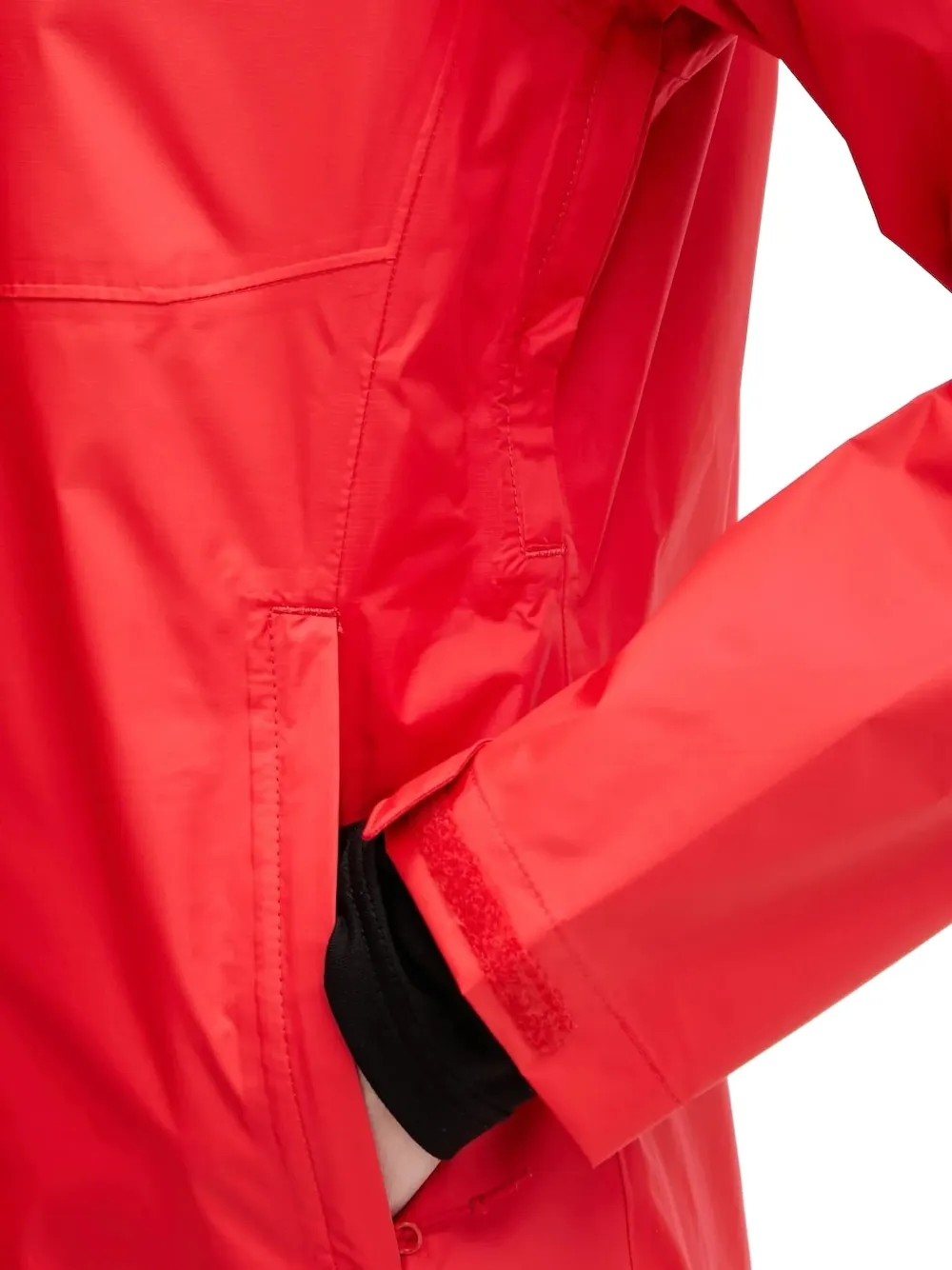Helly Hansen Hooded Pocket Jacket In Red