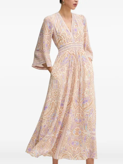 Hale Bob Abby V-neck maxi dress