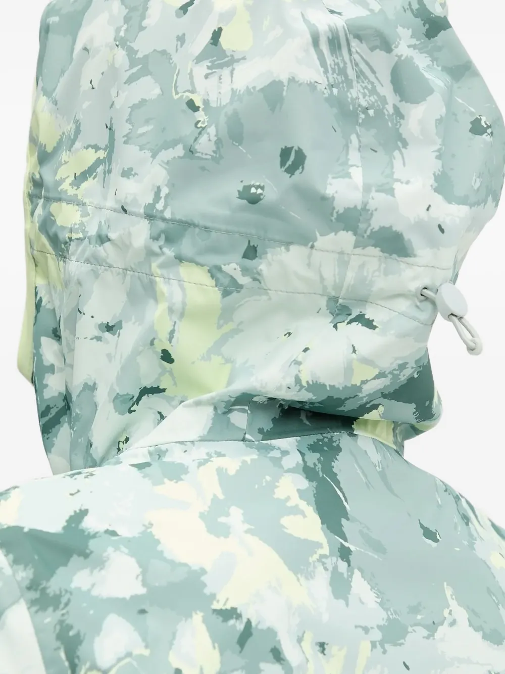 Helly Hansen Jack met bloemenprint Groen