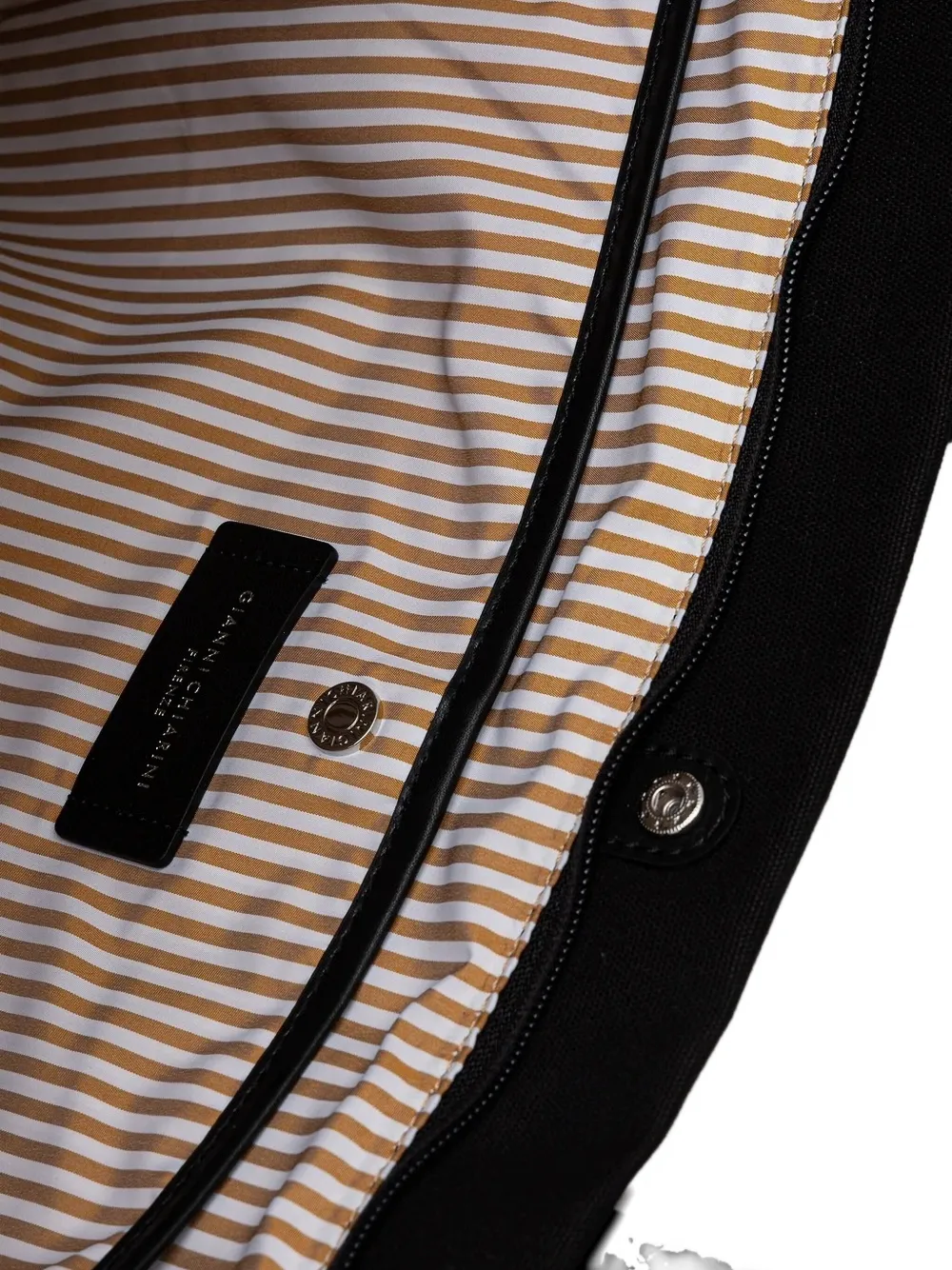 GIANNI CHIARINI Shopper met logo Zwart