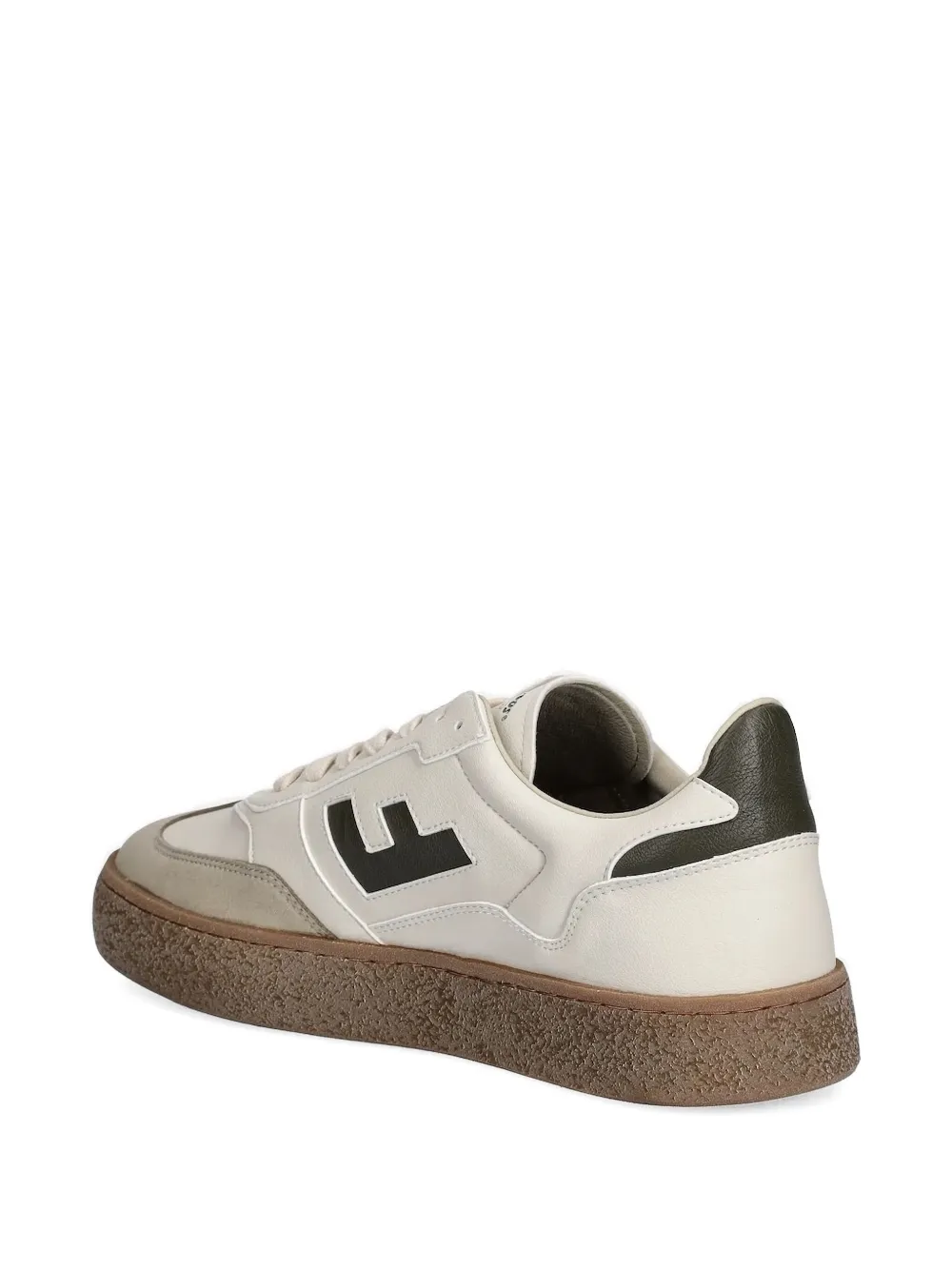 Flamingos Burela Logo-detail Leather Sneakers In White