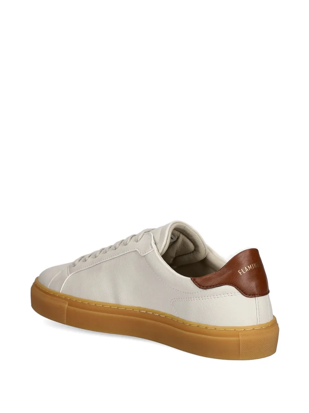 Flamingos Lace-up Sneakers In White