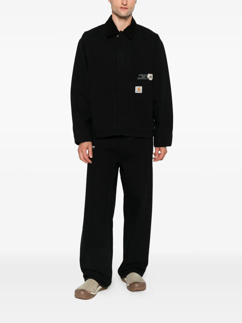 Carhartt WIP chamarra con botones | Chamarras de mezclilla | Image 2