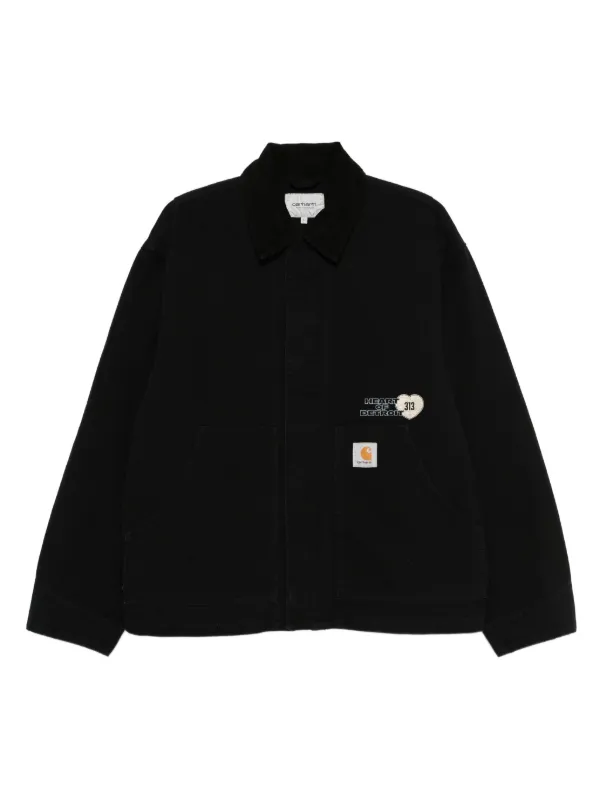 U*り様 Carhartt 黒 コットンジャケット Carhartt WIP オーガニックコットン ジャケット | ブラック | FARFETCH JP