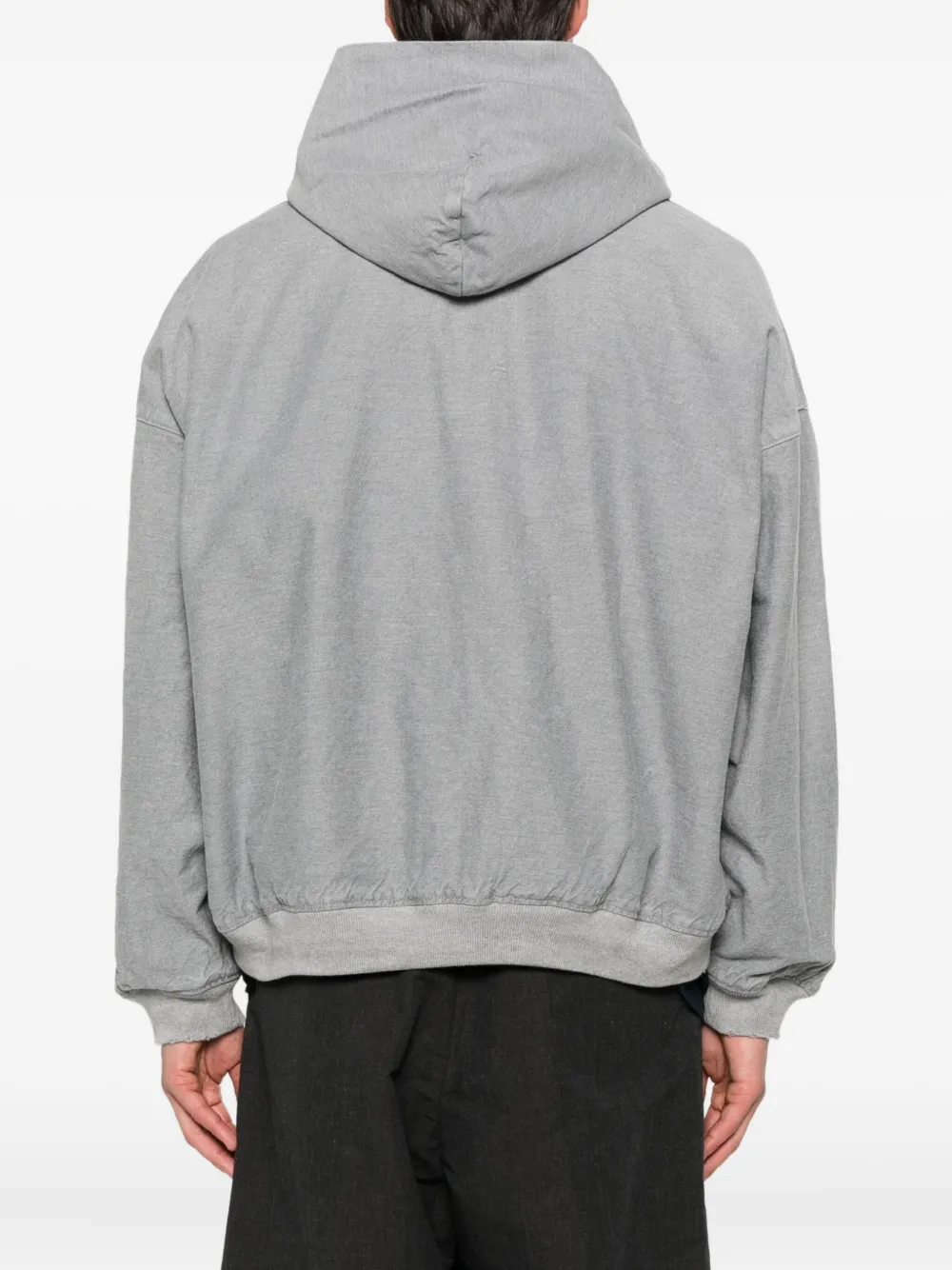 Balenciaga hoodie met rits Grijs