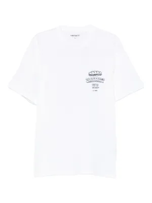 OPUS Saavik T-Shirt, Bianco (White 010), 48 Donna