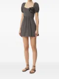 Elisabetta Franchi polka-dot short sleeve dress - Black