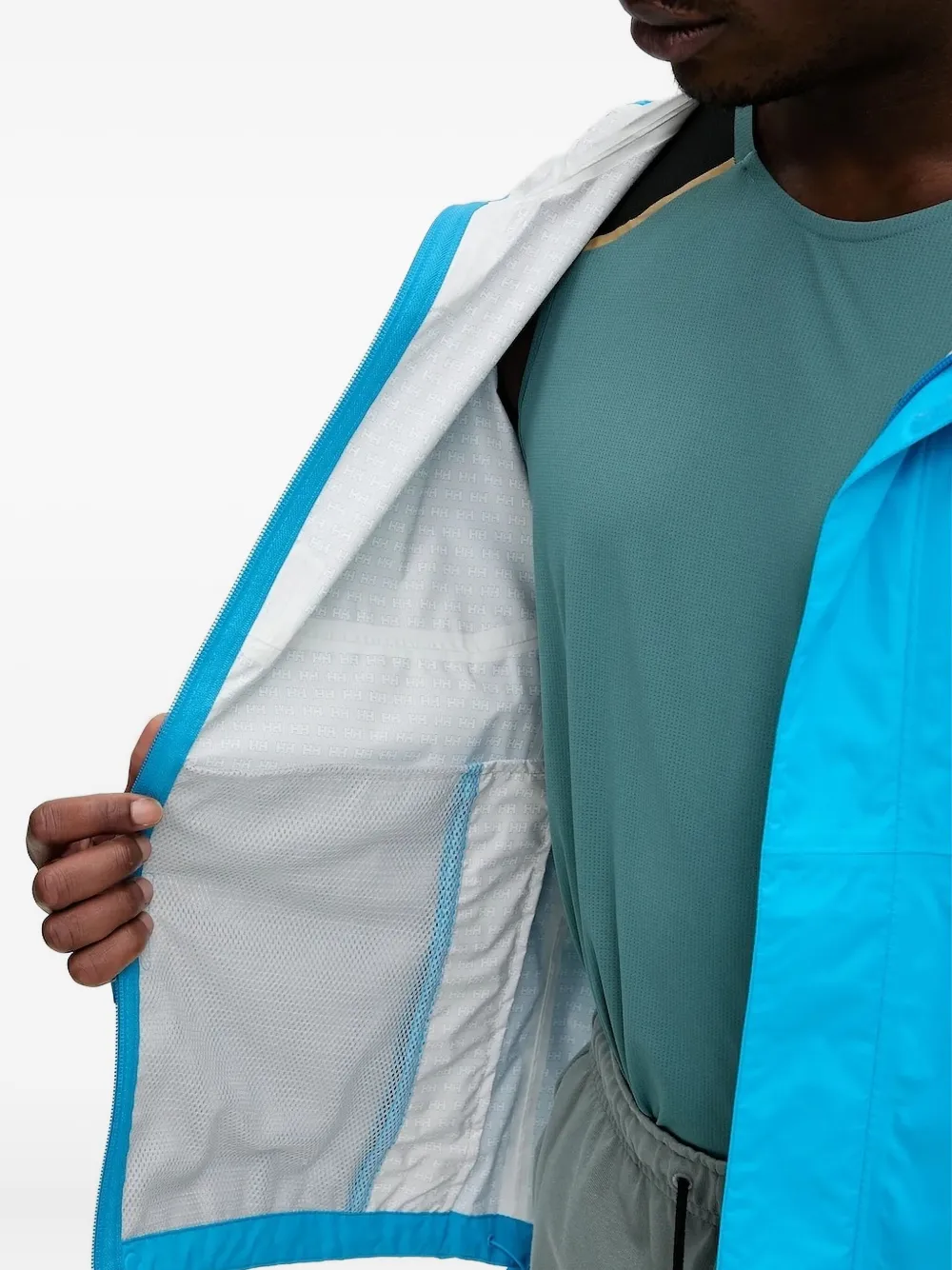 Helly Hansen Loke shell jack met capuchon Blauw