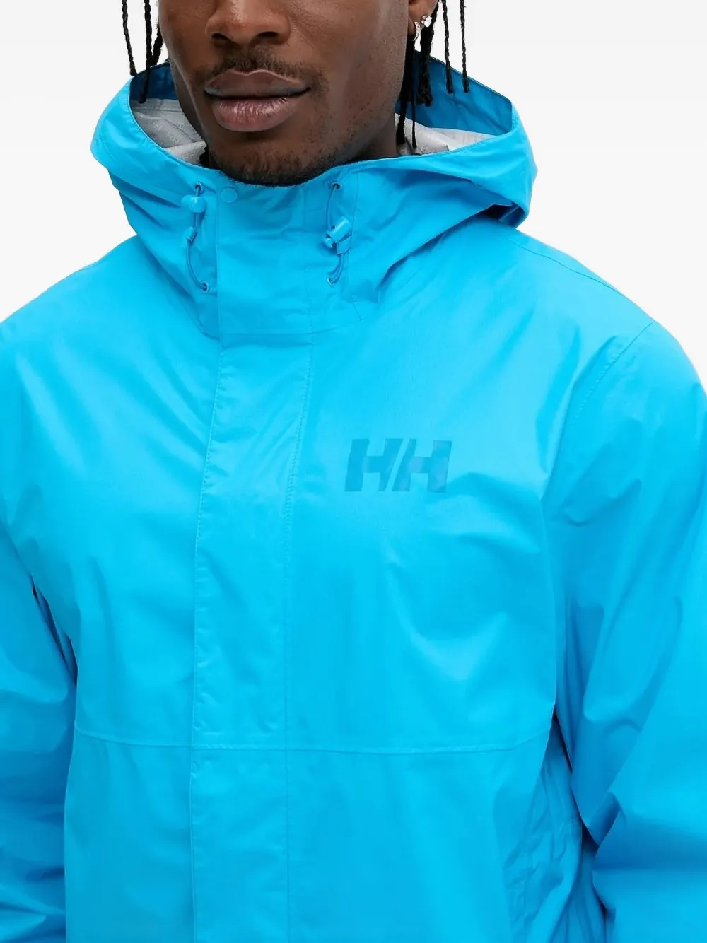 Helly Hansen Loke shell jack met capuchon Blauw