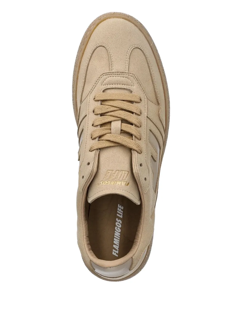 Flamingos Suede Leather Sneakers In Brown