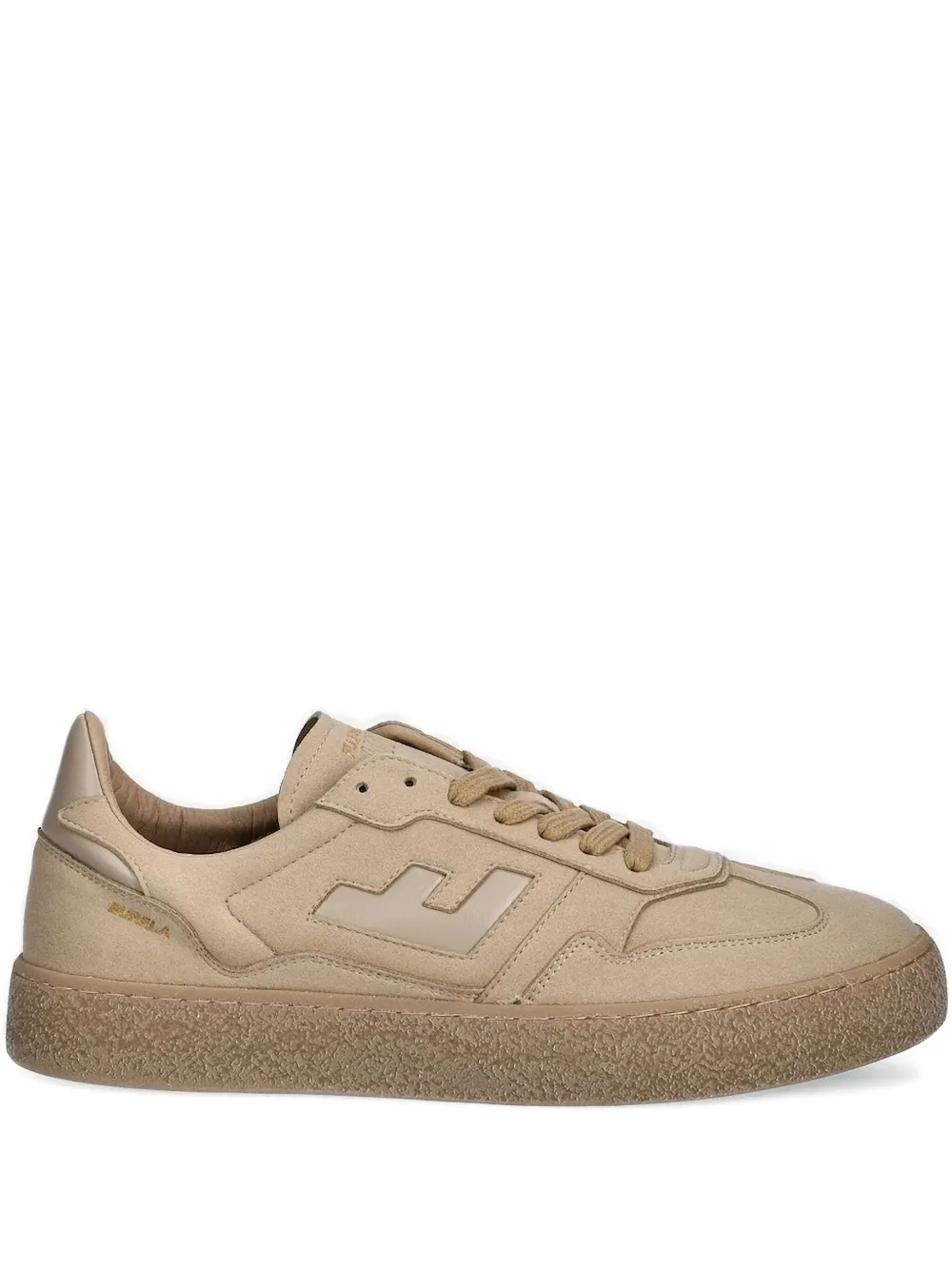 Flamingos suede leather sneakers | Brown | Image 1
