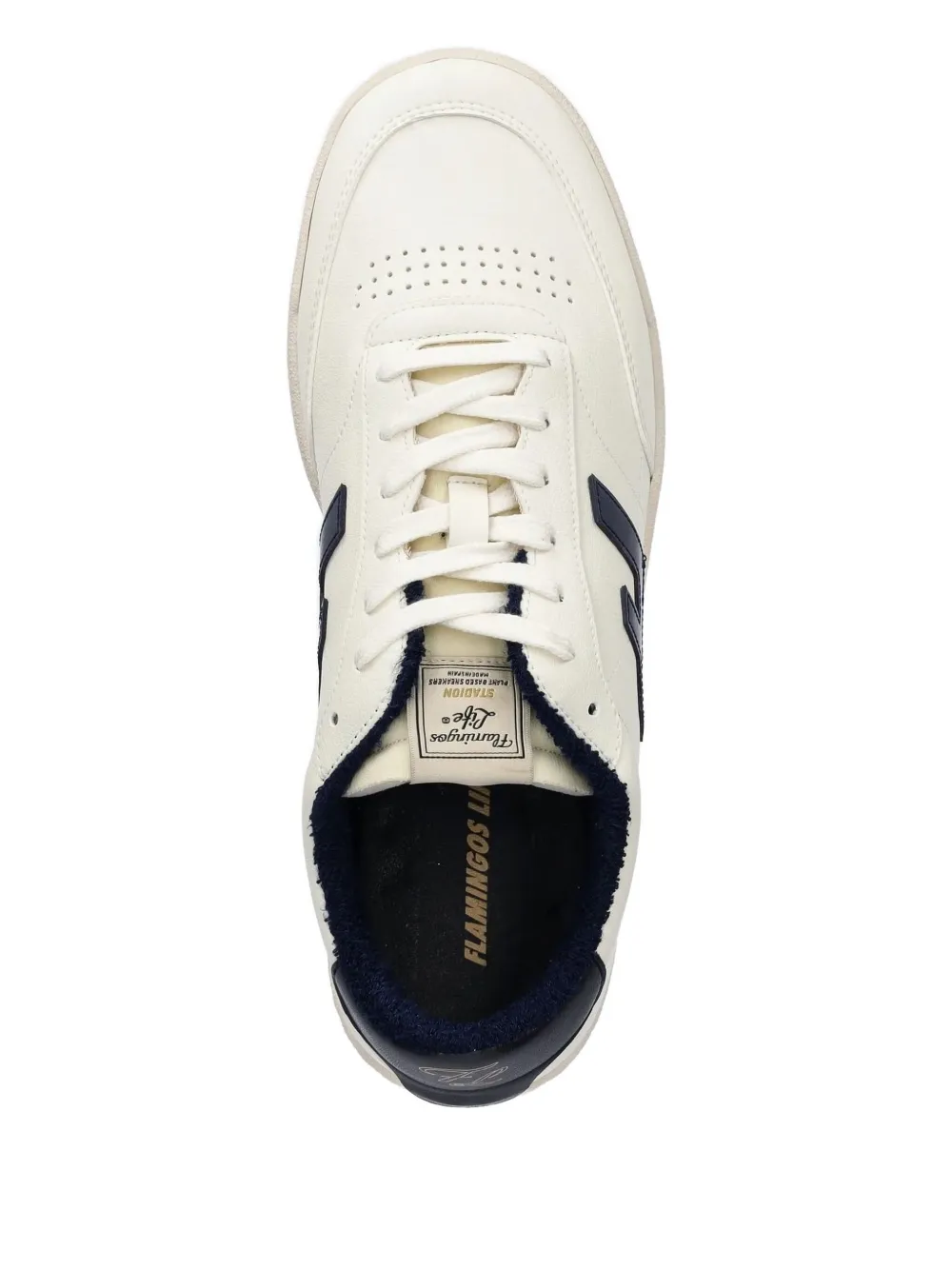 Flamingos Logo-detail Sneakers In White