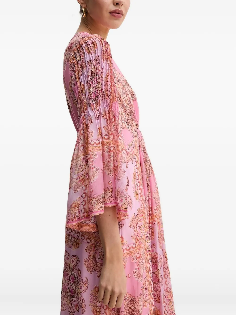 Hale Bob Mara Maxi Dress In Pink
