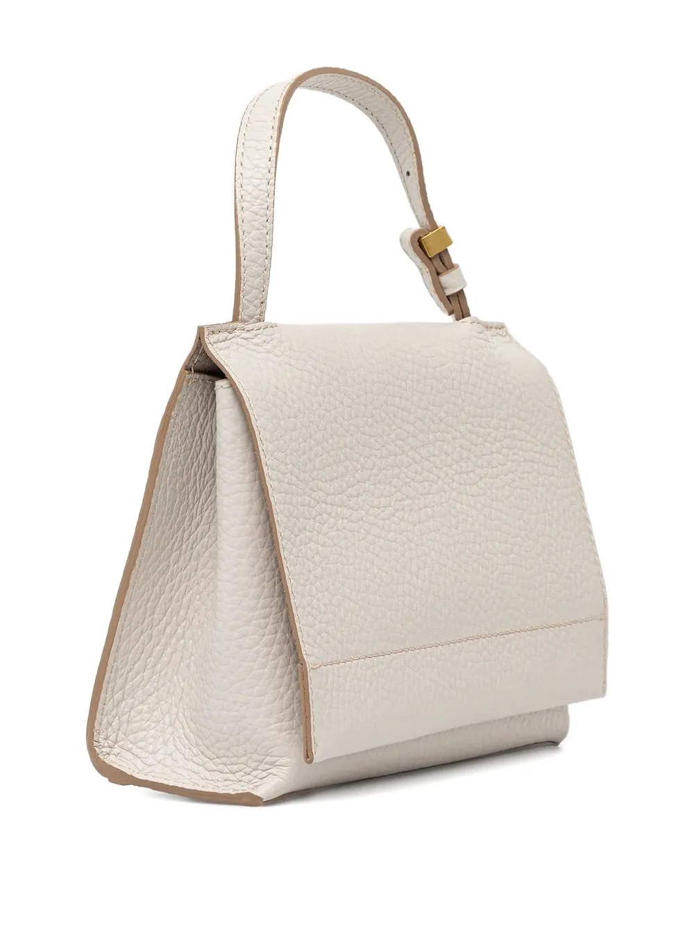 GIANNI CHIARINI small Nicole leather tote bag - Wit