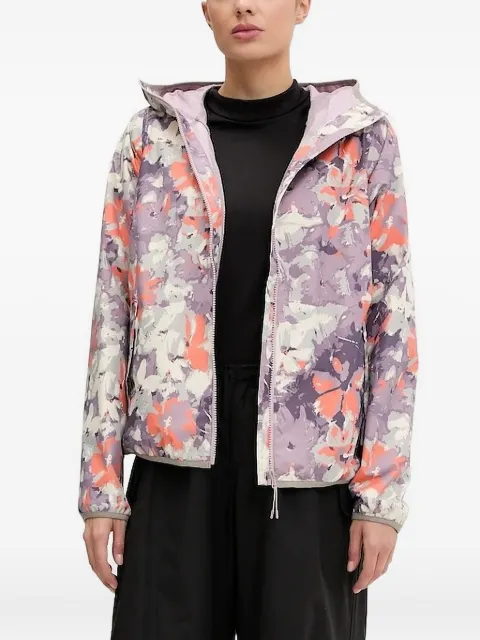 Helly Hansen floral-print hooded jacket