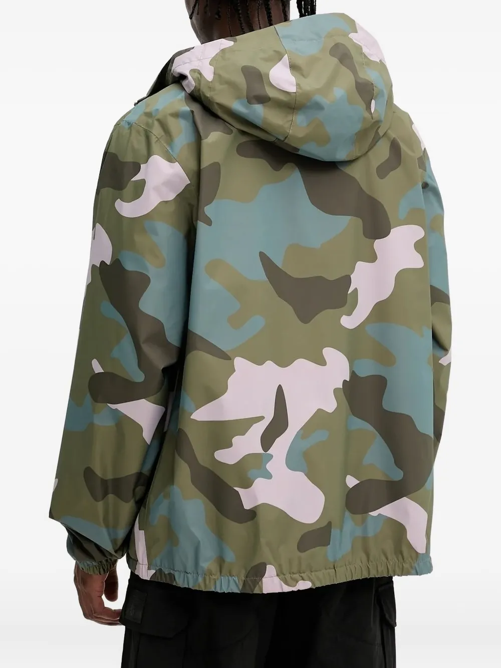 Helly Hansen Jack met camouflageprint Groen