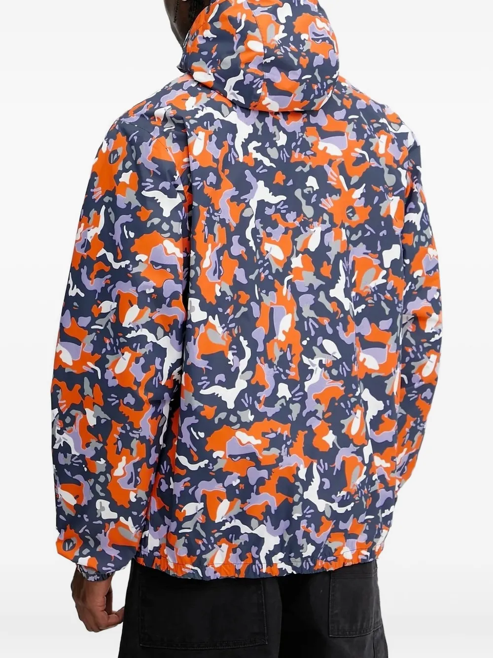Helly Hansen Jack met camouflageprint Paars