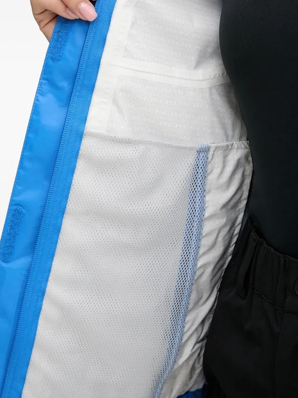 Helly Hansen Logo-print Jackets In Blue