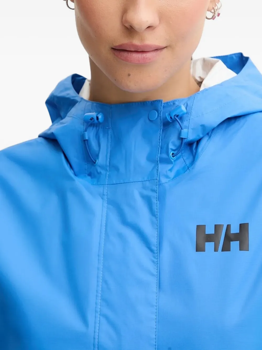 Helly Hansen Logo-print Jackets In Blue