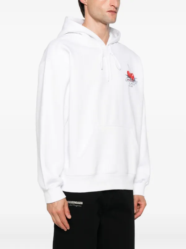 Carhartt WIP cherry-print Hoodie | White | FARFETCH