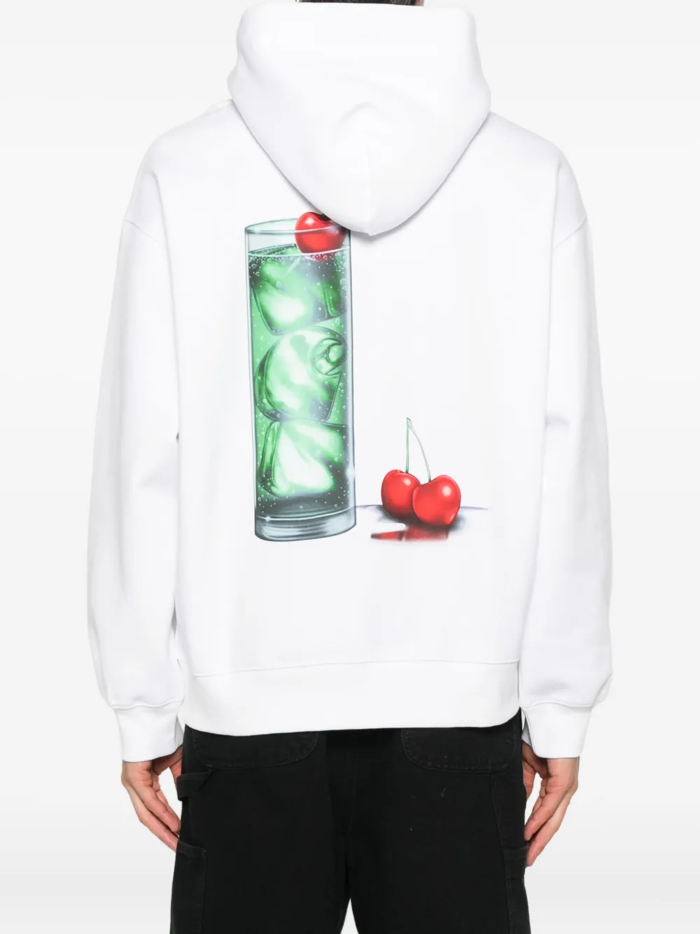 Carhartt WIP Hoodie met kersenprint Wit