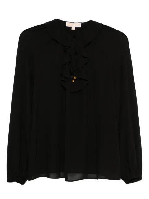 Michael Kors ruffled-neck blouse