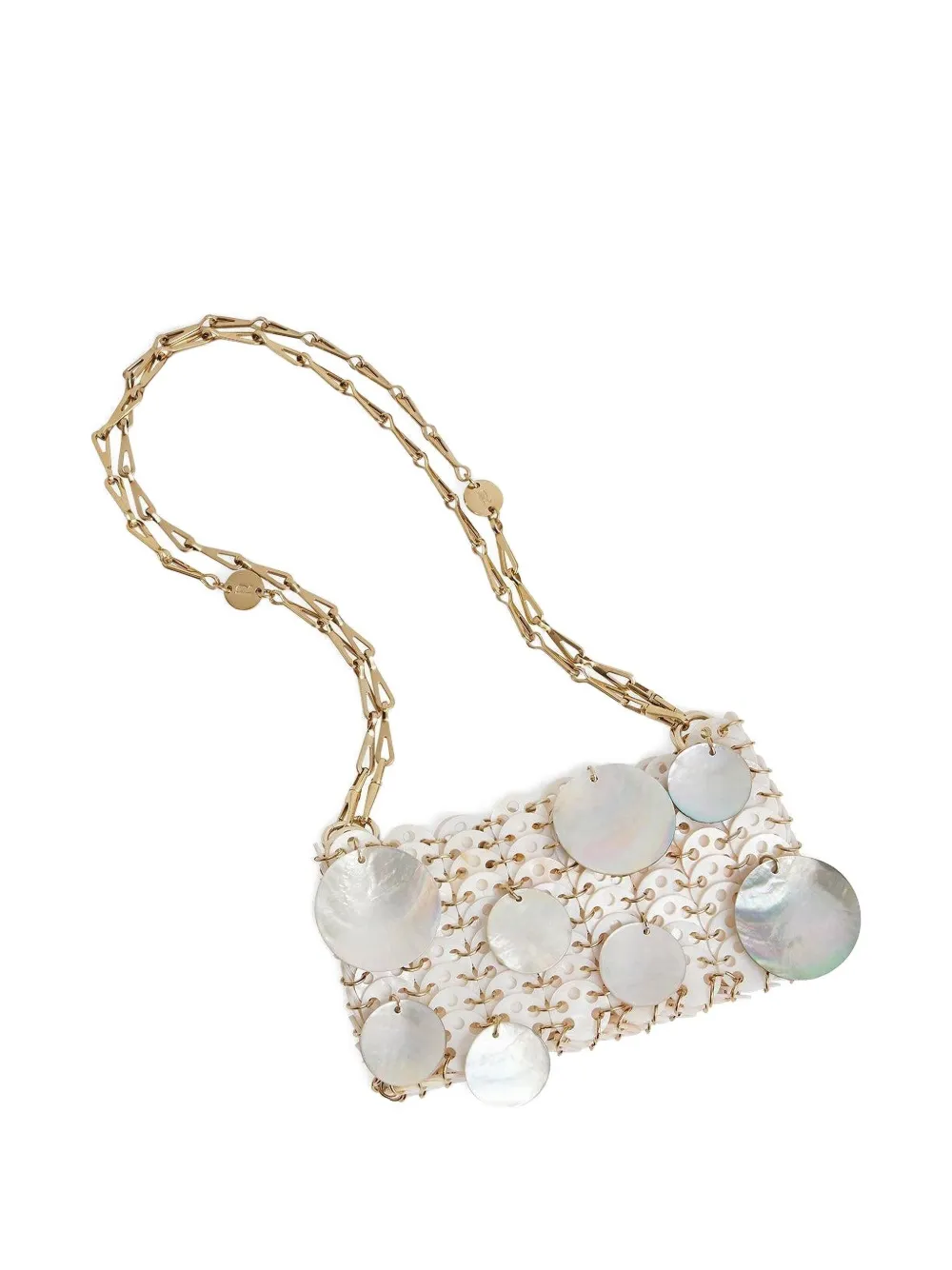 Rabanne 1969 shell-embellished chain mini bag | Mini Bags | Image 2
