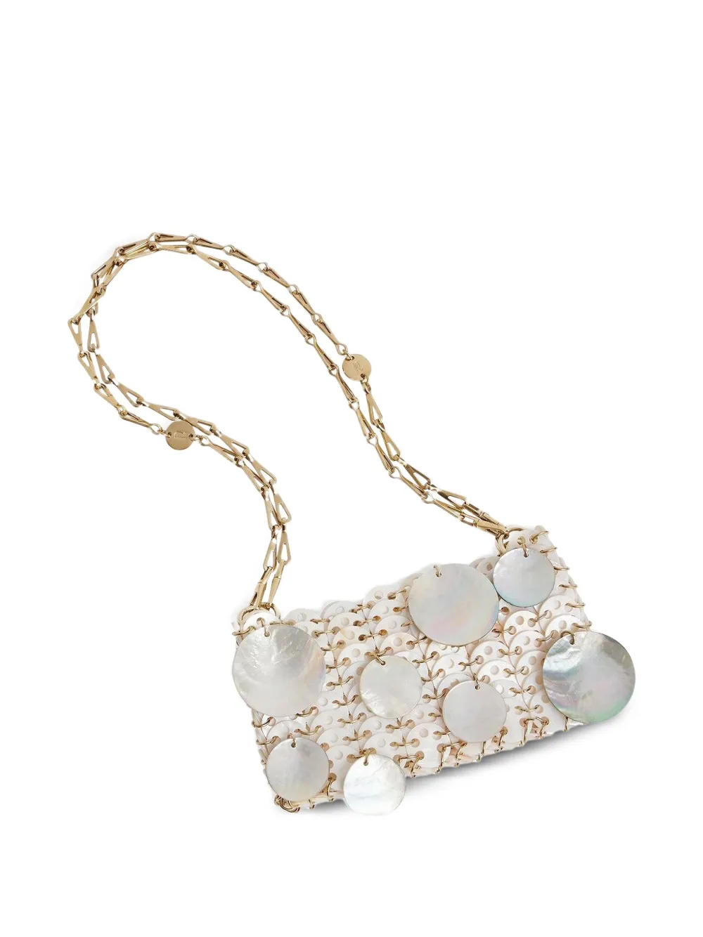 Rabanne 1969 shell-embellished chain mini bag | Mini Bags | Image 2