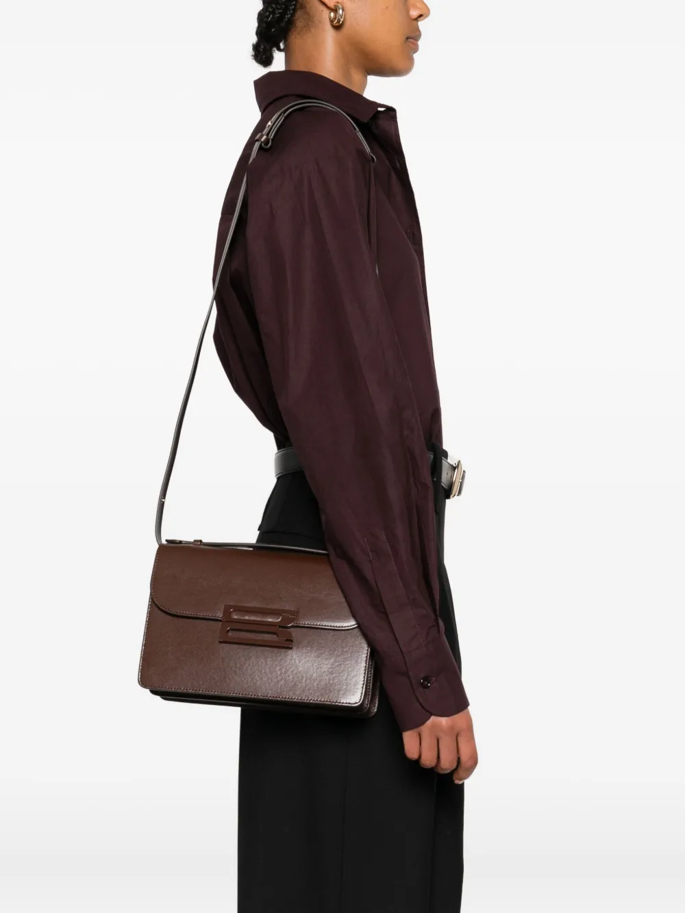 Victoria Beckham Dorian leather shoulder bag | Image 2