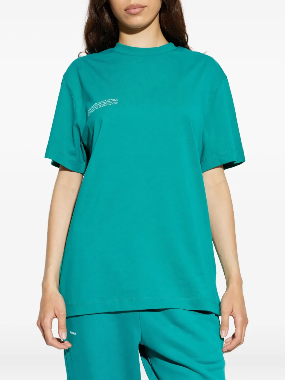 Pangaia camiseta de algodón orgánico con cuello redondo | Playeras y jerséis | Image 2