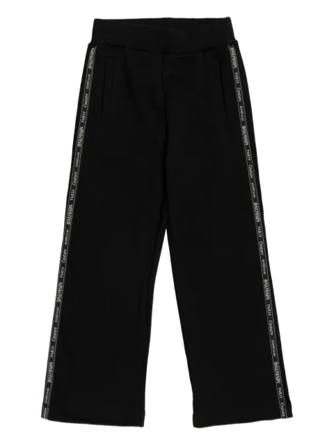 Balmain Kids side-stripe track pants