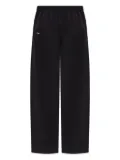 Pangaia elasticated-waistband track pants - Black